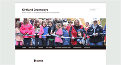 Desktop Screenshot of kirklandgreenways.org